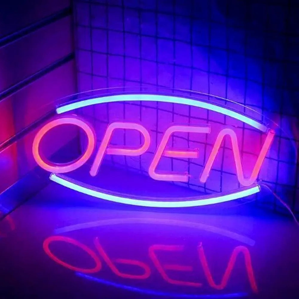 Neonska reklama "OPEN"