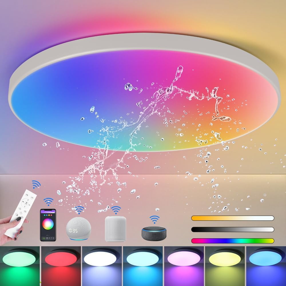 Rgb lampa plafonjera sa smart opcijom