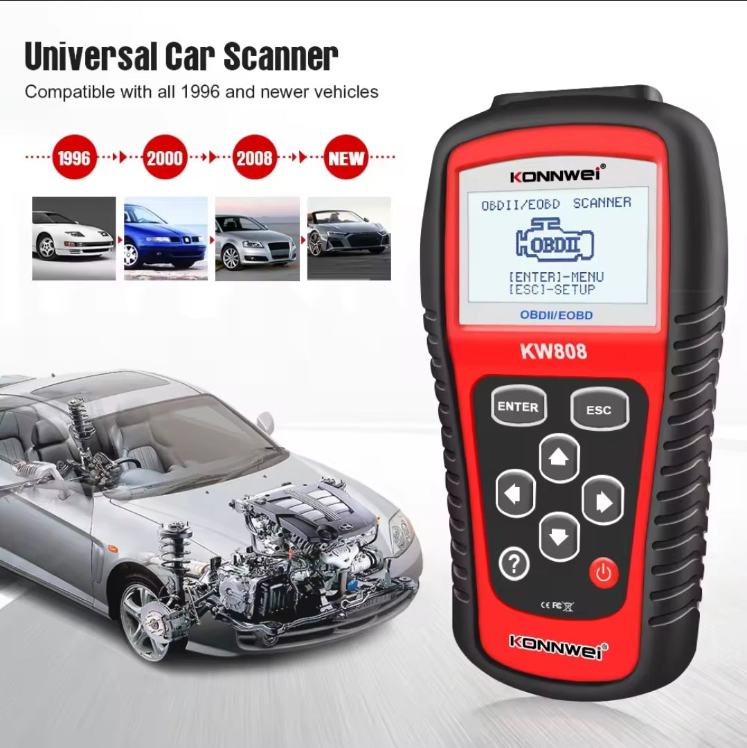 Univerzalna dijagnostika za auto OBDII/EOBD 808 KWHS