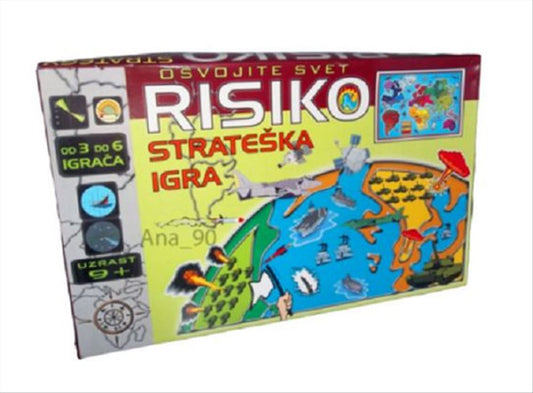 Risiko drustvena igra SRB